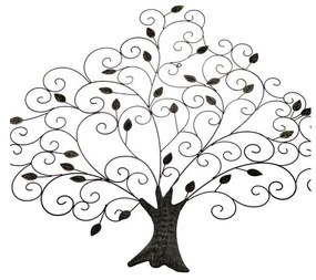Tree fém fali dekoráció - Dakls