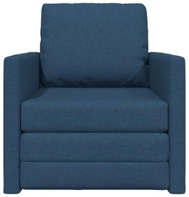 Pad Sofa Ágy 2-in-1 Kék 74x77x81 cm Szövet