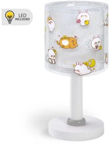 Dalber 41761E - KAWAII FRIENDS LED gyereklámpa 1xG4/4W/230V szürke
