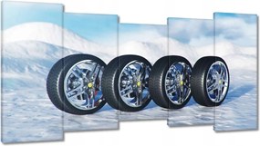 Képek 150x80 Nyári gumiabroncsok a hóban