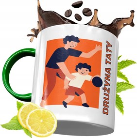 Zöld Bögre Apukának Születésnapi Ajándék fényképes nyomtatással