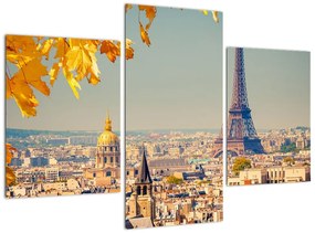 Modern festmény - Párizs - Eiffel -torony (90x60cm)