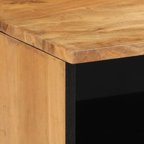 TV állvány 100x33,5x46 cm Tömör akácfából