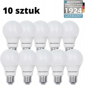 Led izzó Blaupunkt A60 E27 6W természetes fehér 4000K 600 lumen 10 db