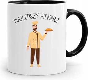 Fekete Bögre Péknek Legjobb Pék fényképes nyomtatåssal