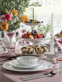 Ezüstszínű rozsdamentes acél evőeszköz készlet 16 db-os Fuga – Gense