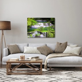 Kép - Huay Mae Khamin vízesések, Kanchanaburi, Thaiföld (70x50 cm)