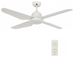Lucci Air 212994 - LED Mennyezeti ventilátor ARIA LED/18W/230V fehér + távirányító