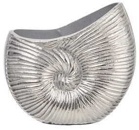 REEF váza/kaspó, ezüst kagyló 14 cm