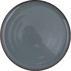 24 részes porcelán étkészlet kék