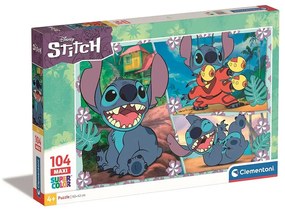 Lilo és Stitch A csillagkutya puzzle maxi 104 db-os (Plasma Blaster)