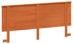 viaszbarna tömör fenyőfa fejtámla 180 cm