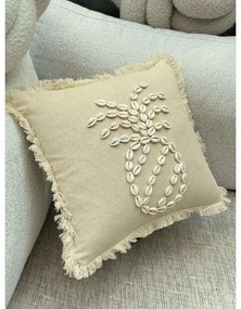 Pamut párnahuzat 43x43 cm Seashells – Mioli Decor