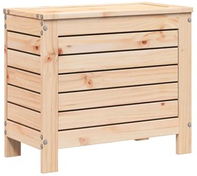 tömör fenyőfa kerti lábzsámoly 62 x 31,5 x 52 cm