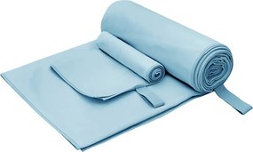 vidaXL Sporttörölköző Szett 2 pcs Kék szövet
