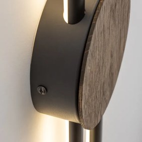 Brilagi - WOODY COLLINE LED 15W 230V falikar 80 cm tölgy-dió