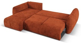 Narancssárga sarokkanapé (bal oldali) Matera – Cosmopolitan Design