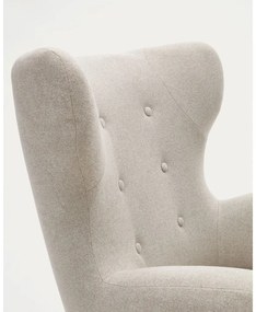 Bézs füles fotel Patio – Kave Home
