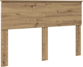 vidaXL Fejtámla Artisan tölgy 140 cm Faanyag