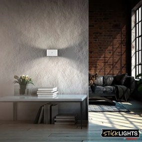 Briloner 3878016 - Újratölthető LED fali lámpa érzékelővel CHAT LED/3W/5V 2000 mAh fehér