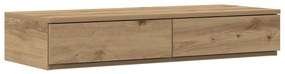 Ágy Fiókok Kézműves Tölgy 100x36,5x16,5 cm Mérnöki Fa