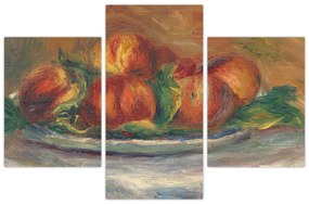 Kép - Auguste Renoir, Peaches on a  Plate, reprodukciók (90x60 cm)