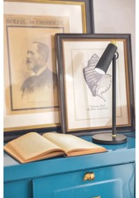 Immax 08991L- LED Dimmelhető asztali lámpa Qi töltővel TIT LED/12W/230V fekete