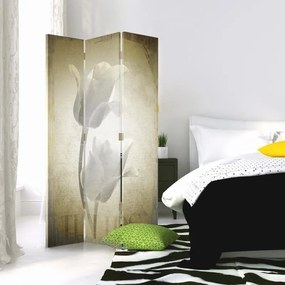 Gario Paraván Retro tulipánok Méret: 180 x 170 cm, Kivitelezés: Klasszikus paraván