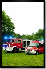 Poszterek keretben 40x60 Tűzoltóság