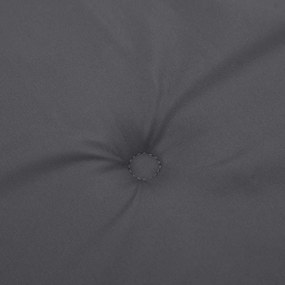 6 db antracit oxford szövet kerti székpárna 50x50x4 cm