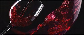 Fotótapéta Flizelin Dekoratív Hálószoba Vörösbor 250x104 Ragasztó