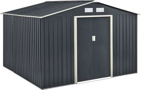 Juskys Kerti házikó XXL 277×319×192 cm - antracit