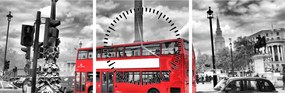 Kép - Trafalgar tér (órával) (90x30 cm)