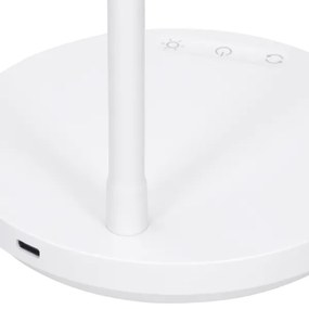 Solight WO3000-W - LED Dimmelhető asztali lámpa LED/4,5W/5V 3000/4000/6500K fehér