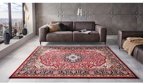 Skazar Isfahan piros szőnyeg, 200 x 290 cm - Nouristan