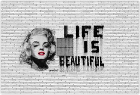 Poszterek 200x135 Banksy Life is beautiful