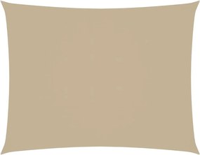 vidaXL bézs téglalap alakú oxford-szövet napvitorla 2 x 3,5 m