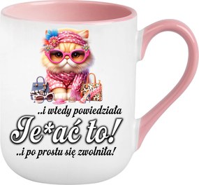 Bögre Elegáns Búcsú Távozás A Munkából Egy Barátnőnek Vicces Ajándék