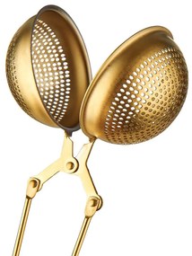 TEA PARTY teaszűrő csipesz, arany