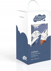 Takaró Detexpol pamut 80 cm x 100 cm fehér farmer