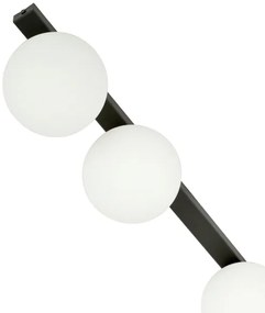 Mennyezeti lámpa FIT 3xE14/10W/230V fekete/fehér