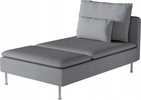 Dekoria Söderhamn Ikea sezlonhuzat, szürke