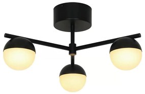 Nordlux - Felületre szerelhető csillár  CONTINA 3xG9/5W/230V fekete