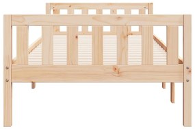 vidaXL tömör fenyőfa gyerekágy matrac nélkül 90 x 200 cm