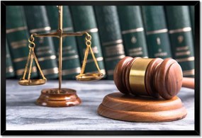 Poszterek keretben 60x40 Az igazságosság szimbólumai