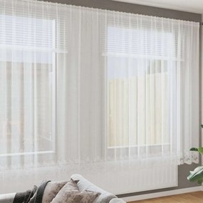 Függönyök függönyökkel Fehér 750 x 240 cm Poliészter