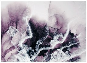 Kép - Lila márvány N⁰2 (70x50 cm)