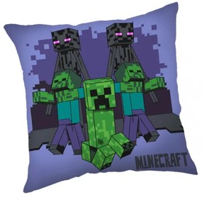 Minecraft Mob Mayhem párna, díszpárna 40x40 cm