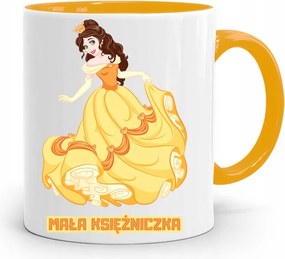 Sárga Bögre Lány Gyermeknapja Kis Hercegnő nyomott mintával