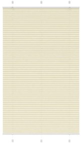 pliszírozott redőny krém 120x200 cm szövetszélesség 119,4 cm